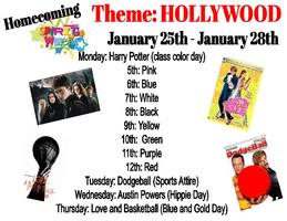 MVMS...Homecoming Spirit Week
