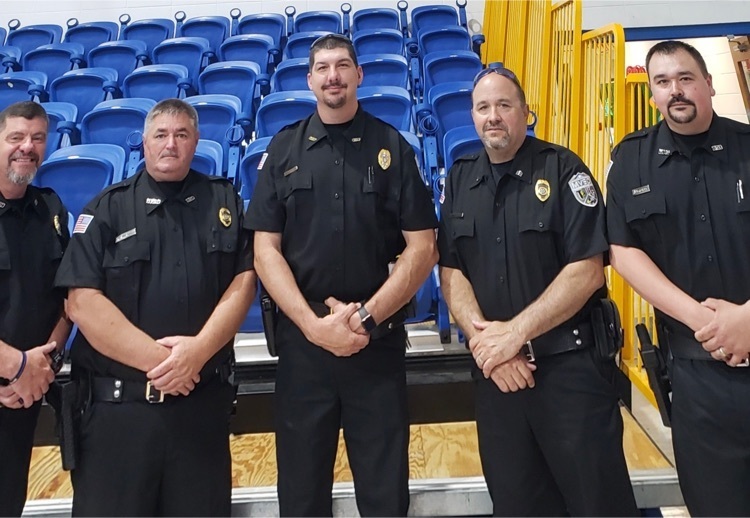 The MVSDPD in their new Dress Uniforms .